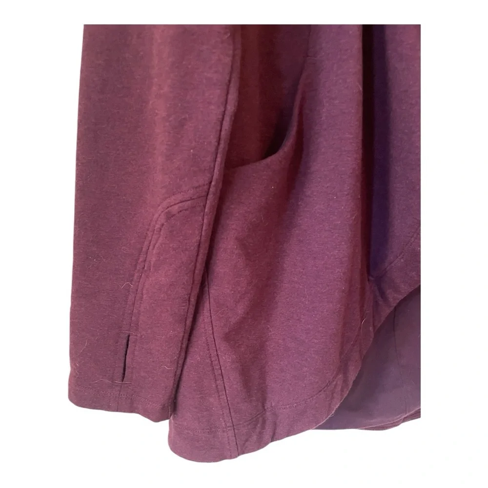 Lululemon Thats A Wrap Women’s Maroon Jacket Size 10 - Picture 3 of 7